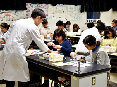 第3回学校説明会の児童プログラム（授業体験）申込について