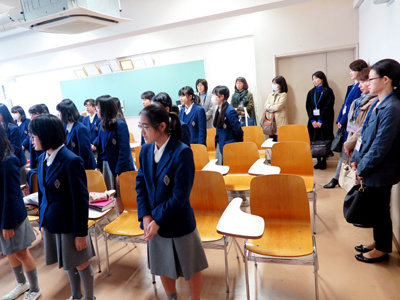 今年度も中等科の授業公開が行われました | 最新のお知らせ