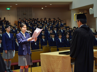 第126回高等科卒業感謝礼拝を捧げました | 最新のお知らせ｜香蘭